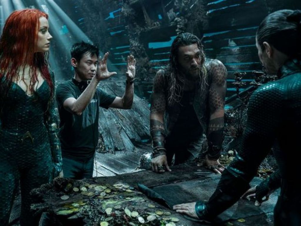 James Wan Bantah Rumor Jason Momoa dan Amber Heard Mabuk di Lokasi Syuting Aquaman 2