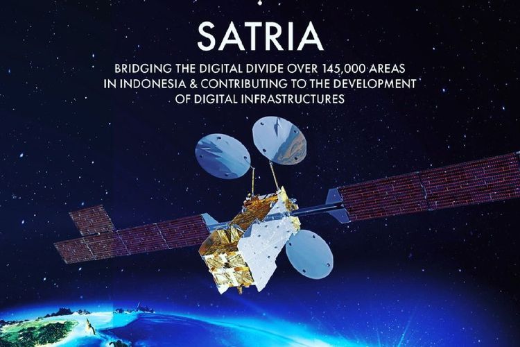 Begini Wujud Satelit Satria-1 yang Akan Sediakan Internet ke Seluruh Wilayah Indonesia!