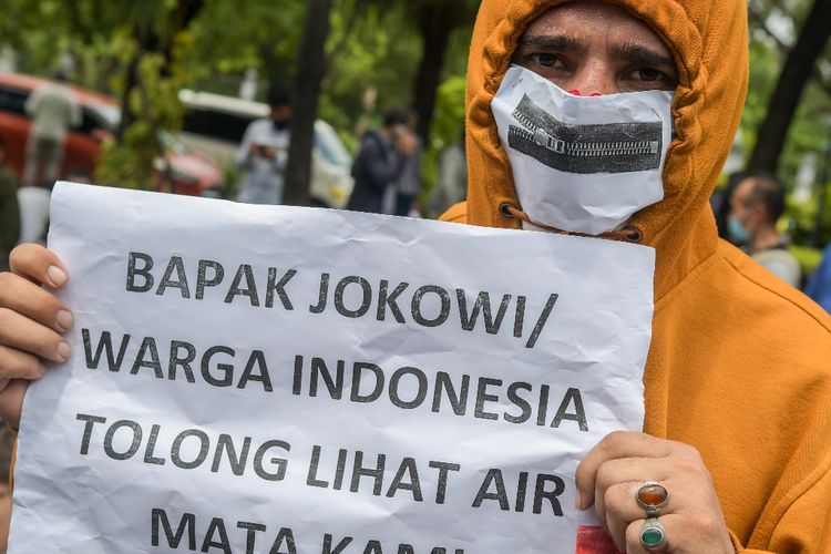 Unjuk Rasa Pencari Suaka, Berikut Foto-fotonya