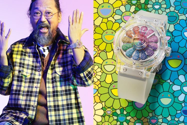 Hublot Keluarkan Jam Tangan Mewah Bersama Takashi Murakami, Berisi 384 Batu Permata