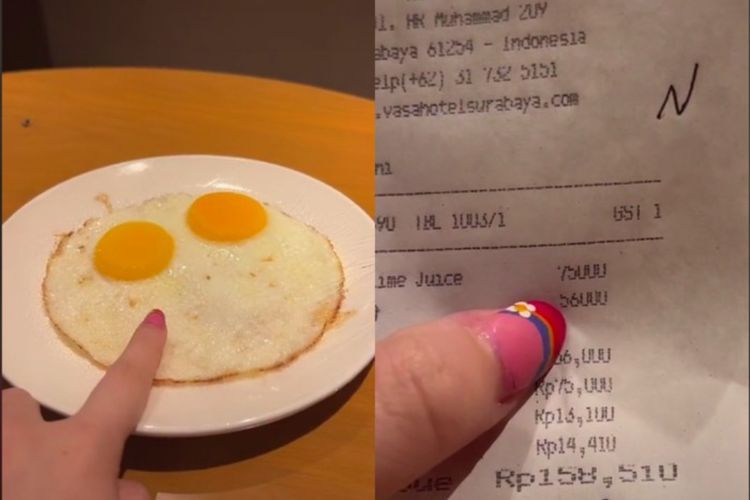 Hanya Makan Telur Mata Sapi, Eks Anggota Cherrybelle Ini Bayar Rp158 Ribu
