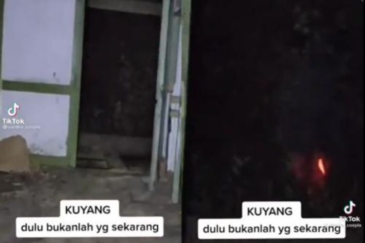 Detik-detik Penampakan Kuyang Melintas di Depan Pintu, Bikin Sang Perekam Ketakutan
