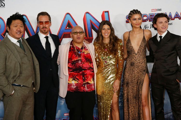 Potret Pemeran Spider-Man: No Way Home di Premiere Film, Tom Holland-Zendaya Jadi Sorotan