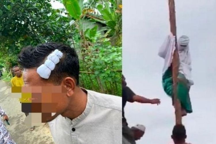 Usai Panjat Tiang Listrik, Seorang Ibu di Aceh Bacok Anaknya dengan Parang
