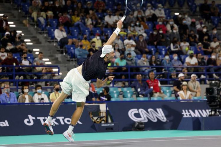 Shapovalov Positif Covid-19 Setelah Ikuti Turnamen Abu Dhabi
