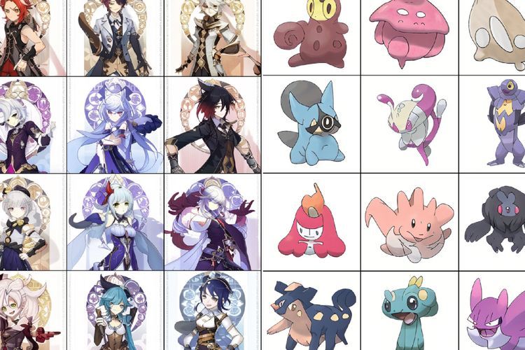 Pria Ini ‘Ciptakan’ Karakter Genshin Impact dan Pokemon Baru Pakai Artificial Intelligence