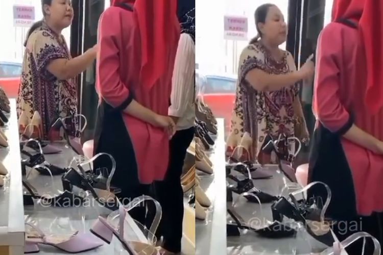  Viral, Ngaku Istri Kajari Tebingtinggi, Wanita Berdaster Ngamuk & Ancam Karyawan Toko