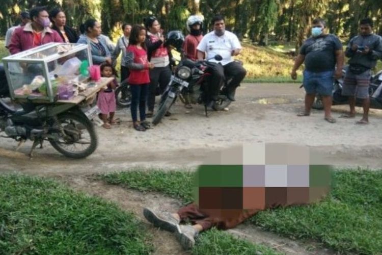 Warga Sergai Heboh, Ditemukan Mayat Tergeletak di Pinggir Jalan