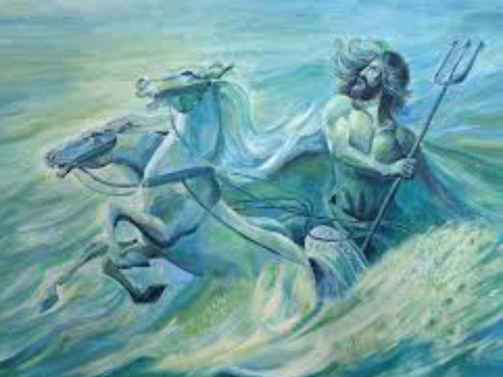 Mitos Gempa Bumi dalam Mitologi Yunani, Ulah Dewa Poseidon yang Marah