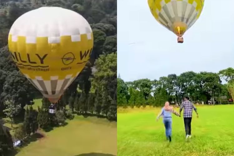 Tak Perlu ke Cappadocia, Wisata Balon Udara Ternyata Juga Ada di Jawa Barat Lho!