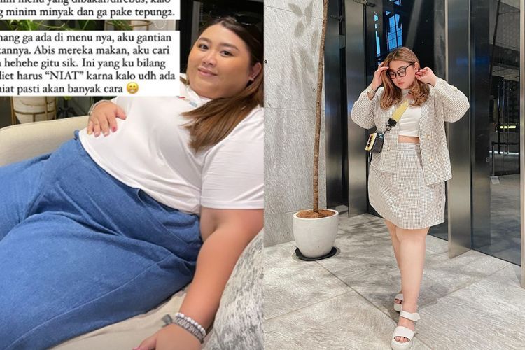 Intip Tips Diet Ala Clarissa Putri yang Berhasil Turunkan Berat Badan 40 Kg