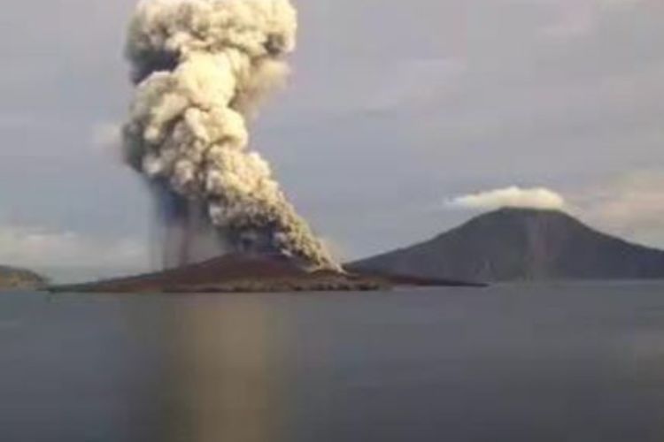 Status Gunung Anak Krakatau Waspada Level 2, Warga Pesisir Pantai Anyer Diminta Waspada