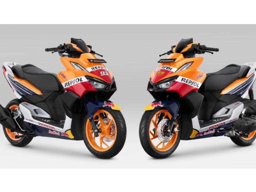 Motor Paddock Marc Marquez  di Mandalika Pakai All New Honda Vario 160  Berdesain Spesial