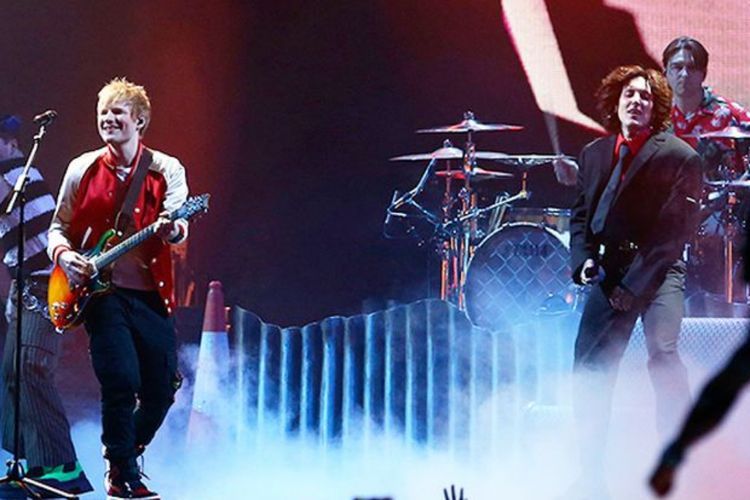 Ed Sheraan dan Bring Me The Horizon Bawakan Lagu 'Bad Habits' Versi Metal! 