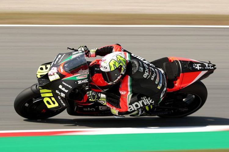 Update MotoGP Mandalika: Aleix Espargaro Tiru Gaya Boncengan  ala 