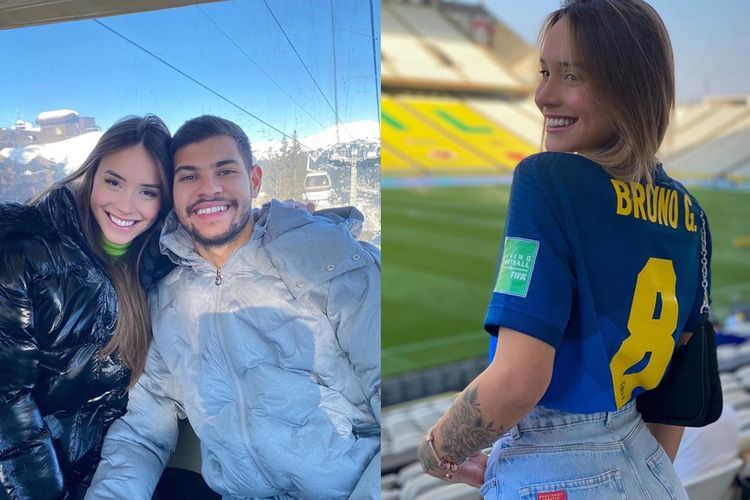 Pesona Ana Lidia Martins, Wags Baru Newcastle Kekasih Bruno Guimaraes