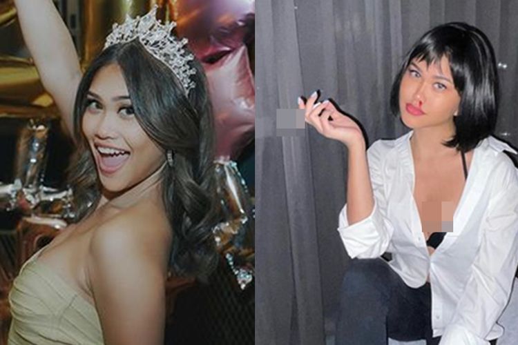 Merokok, Gaya Sensual Belleza Pacar Baru Jefri Nichol yang Berusia 21 Tahun