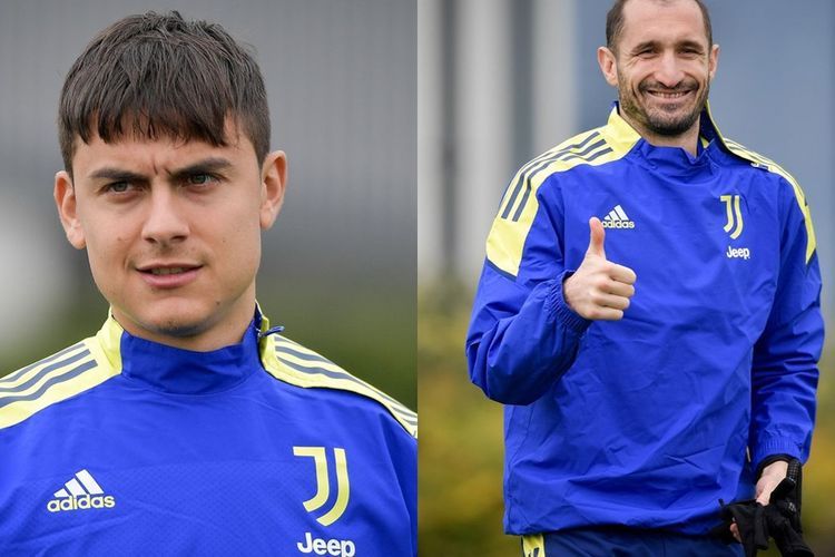 Juventus vs Villarreal: Allegri Ungkap Dybala dan Chiellini Siap Tampil Lagi