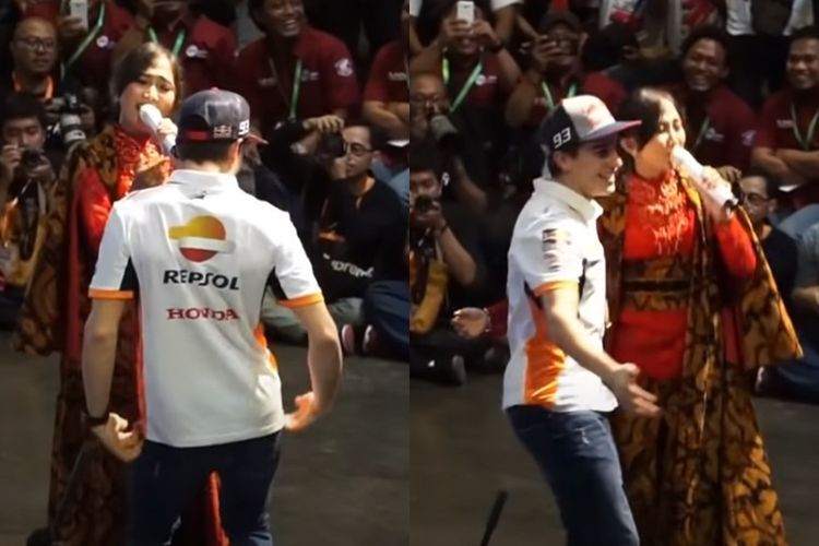 Viral Video Marc Marquez Joget Dangdut di Pembukaan MotoGP Mandalika, Ternyata Hoaks
