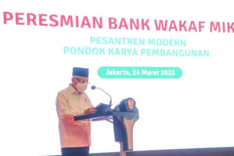 Dihadiri Wapres Ma'ruf Amin, Pemprov DKI Luncurkan Bank Wakaf Mikro