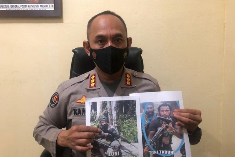 Satgas Damai Cartenz Tembak Pimpinan KKB hingga Tewas di Nabire