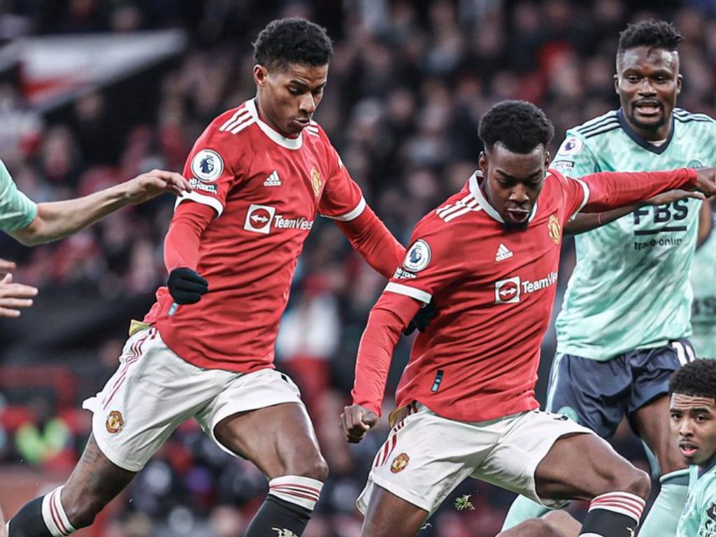 Viral Aksi Elanga Jegal Rashford di Kotak Penalti, MU Gagal Menang dari Leicester