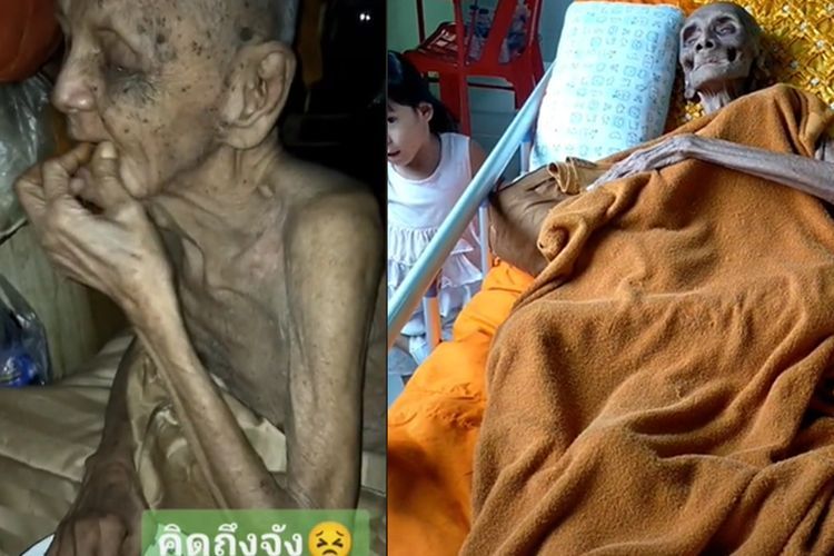 Usai Meninggal, Abu Jasad Biksu Tua Luang Pho Yai Disebut Berubah Warna Jadi Emas