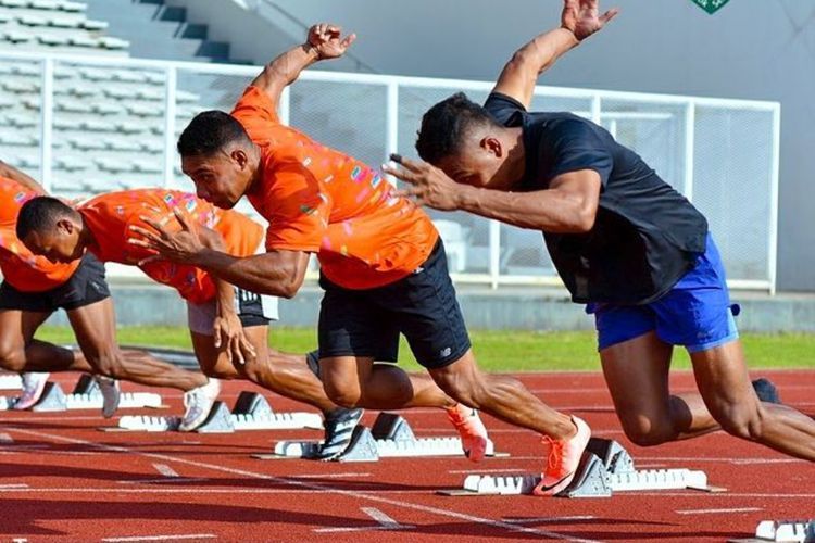 Persiapan SEA Games Vietnam, Tim Atletik Indonesia tetap Puasa
