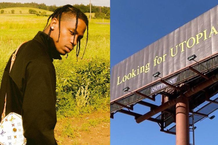 Didepak dari Coachella, Travis Scott Pasang Papan Reklame Sindiran Terkait Album Barunya