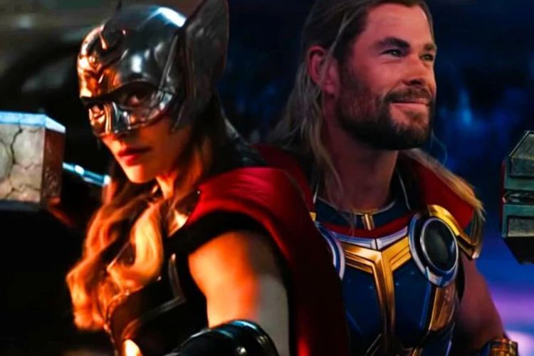 Trailer 'Thor: Love & Thunder' Rilis, Penampakan  Natalie Portman sebagai The Mighty Thor