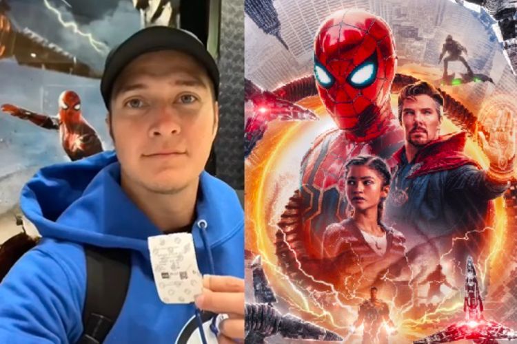Nonton 'Spiderman: No Way Home' 292 Kali, Pria Ini Raih Guinness World Record 
