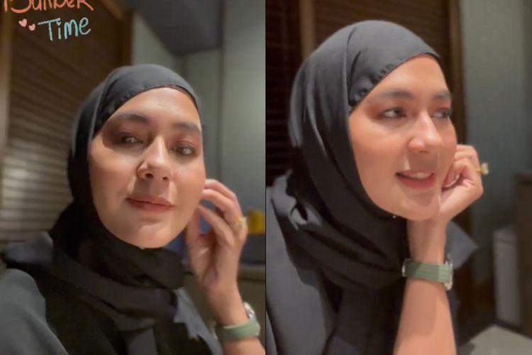 Paula Verhoeven Tampil Berhijab saat Buka Puasa Bersama, Ramai Didoakan Semoga Istiqomah