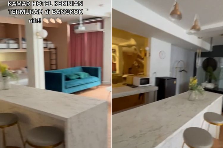 Viral Kamar Hotel di Bangkok Seharga Ratusan Ribu Bisa untuk 8 Orang, Free Netflix