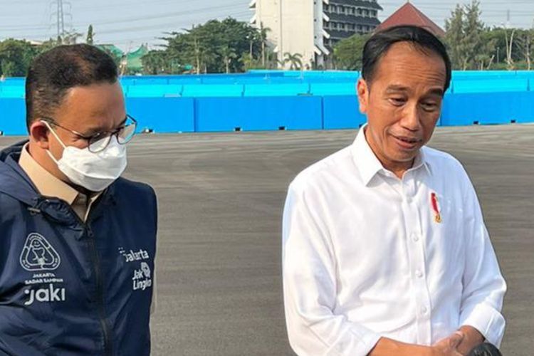 Jokowi Tinjau Lokasi Formula E, PDIP: Wajar demi Nama Negara