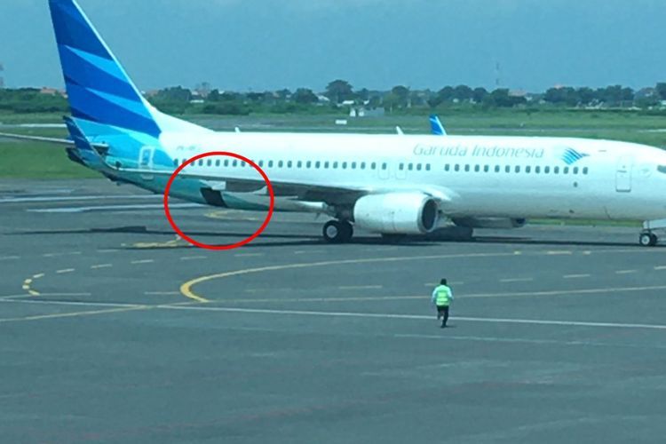Viral Pintu Bagasi Pesawat Terbuka saat akan Take Off, Garuda Indonesia Beri Penjelasan