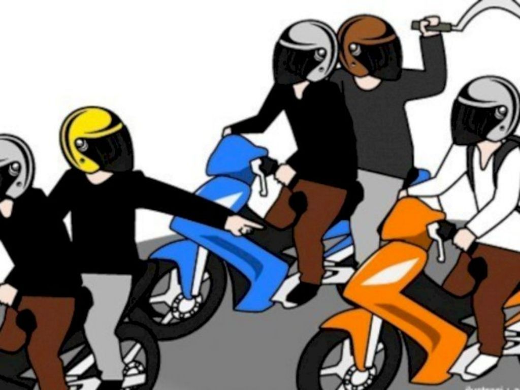Geng Motor Serang-Rampas Hp dan Motor Korban di Kemayoran, 4 Pelaku Langsung Ditangkap