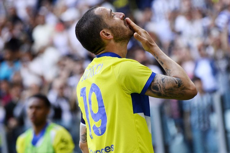 Dua Gol Bonucci Antarkan Juventus ke Liga Champions Musim Depan