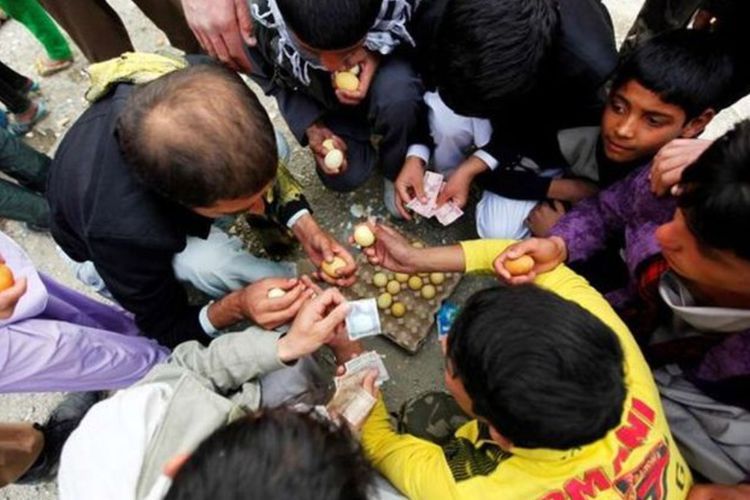 Adu Telur, Tradisi Unik Idul Fitri di Afghanistan