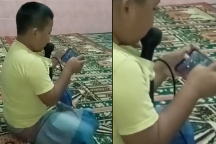 Viral Bocah Takbiran Sambil Main Game Online, Profesor Zubairi: The Real Multitasking
