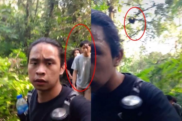 Viral Penampakan Makhlus Halus saat Mendaki Gunung Salak, Netizen Kaget Tak Menyangka