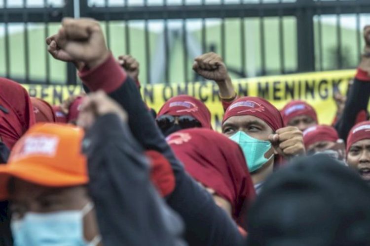Demo Buruh di DPR, Polri: Waspada Provokator!