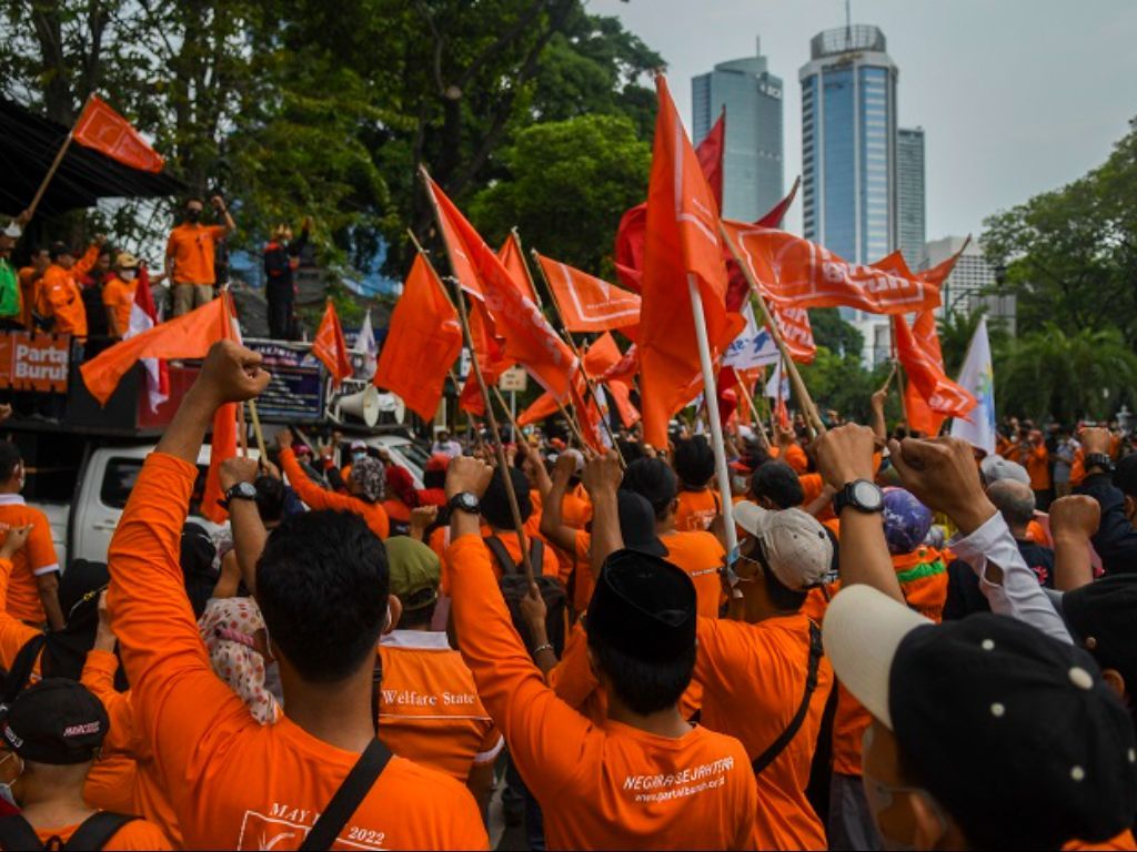 Ada Demo Buruh Hari Ini di Jakpus, Polri Kerahkan 1.626 Personel