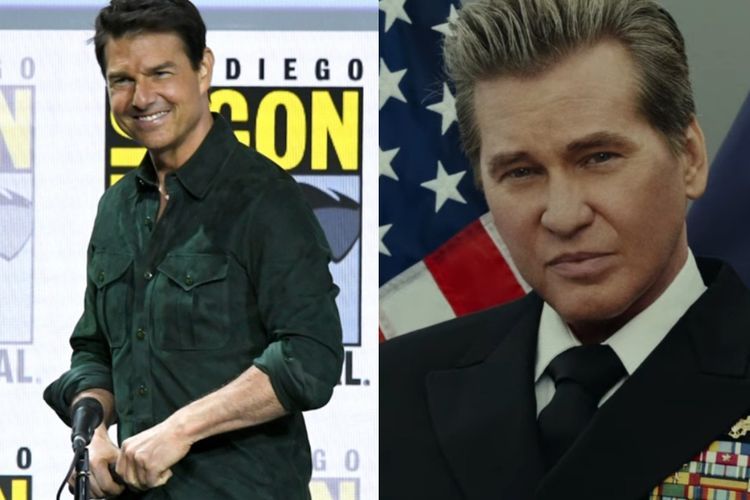 Tom Cruise Puji Kinerja Val Kilmer di Sekuel Top Gun: Dia Sangat Unik!