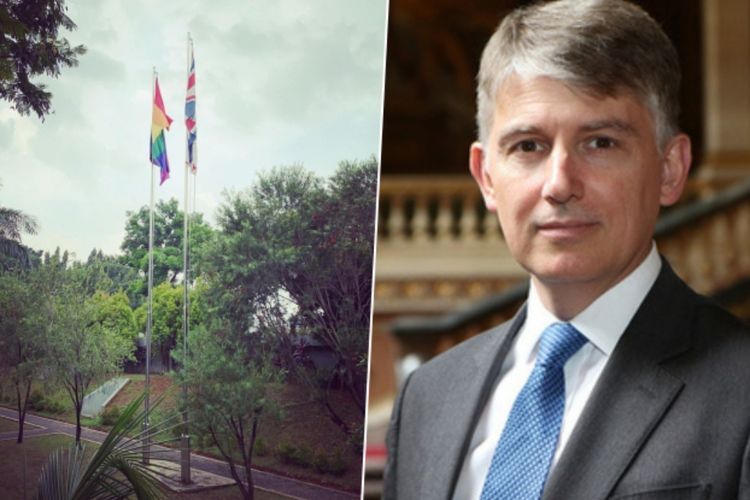 Dipanggil Kemlu Terkait Bendera LGBT, Dubes Inggris Catat Kekecewaan dan Protes Indonesia