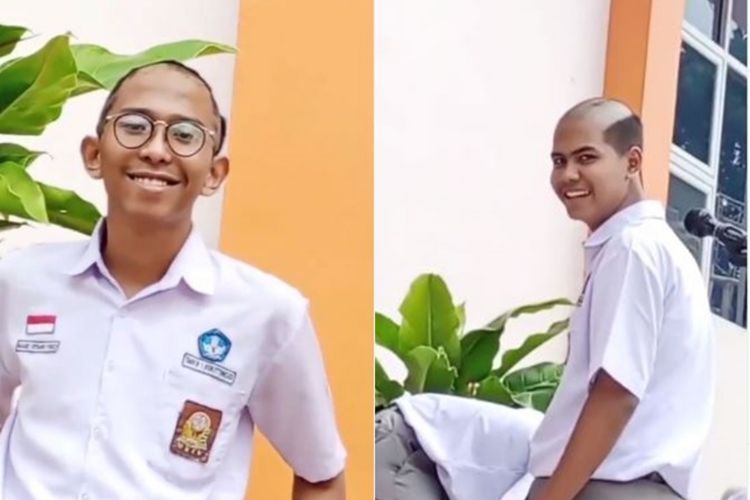 Viral, Rambut Para Siswa Dipangkas Berbagai Model saat Razia, Selebgram: Buat Apa, Sih?