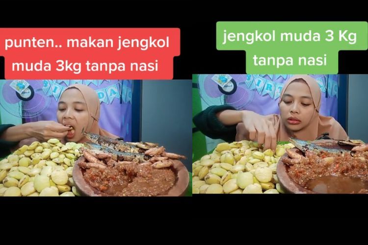 Duh! Ukhti Ini Mukbang Jengkol Mentah 3 Kg Tanpa Nasi, Apa Gak Keracunan?