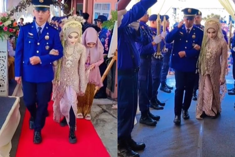 Viral Pernikahan Lelaki Petugas Damkar dengan Disabilitas, Bukti Cinta Tak Pandang Fisik