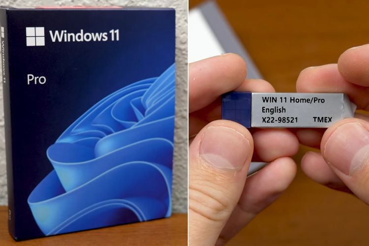Nggak Pakai CD Lagi, Tampilan Fisik Windows 11 Seperti Flashdrive