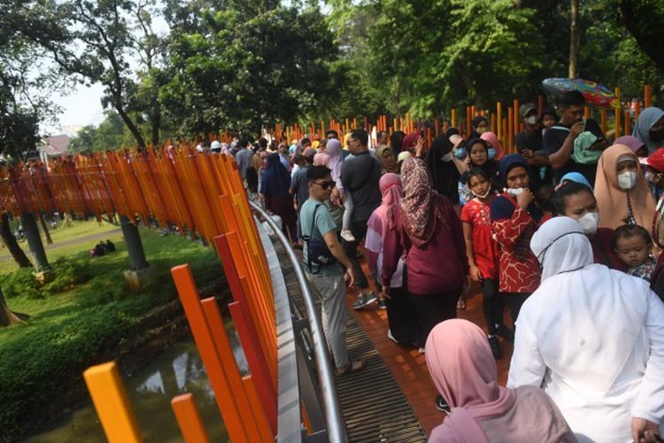 Tebet Eco Park Ditutup Sementara hingga Akhir Juni, Imbas Masalah PKL dan Parkir Liar?