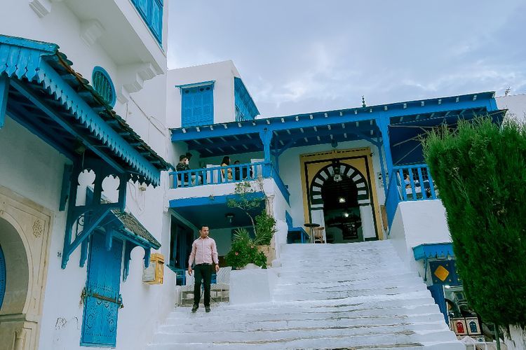 Sidi Bou Said, Kota Cantik di Pesisir Tunisia View-nya Mirip Santorini! 